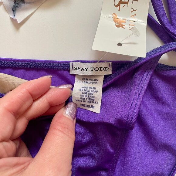 Bikini with side ties - Picture 2 of 6